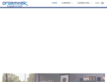 Tablet Screenshot of dreampak.com